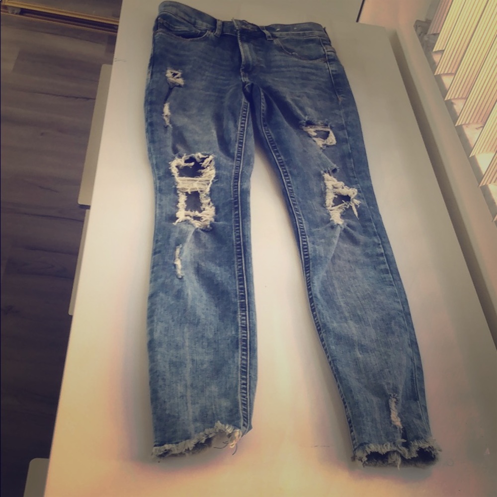 express distress jeans